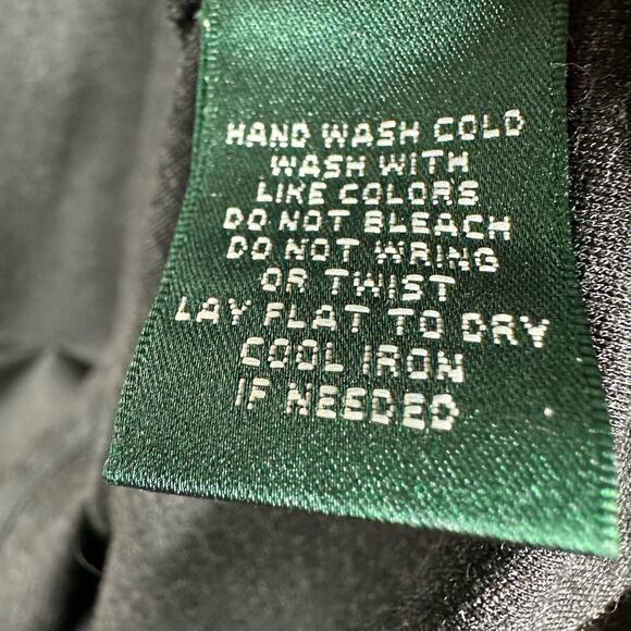 Ralph Lauren LRL sz 1X Ponte Knit Long Sleeve Button Shirt Tunic Dress Stretch - Picture 9 of 9